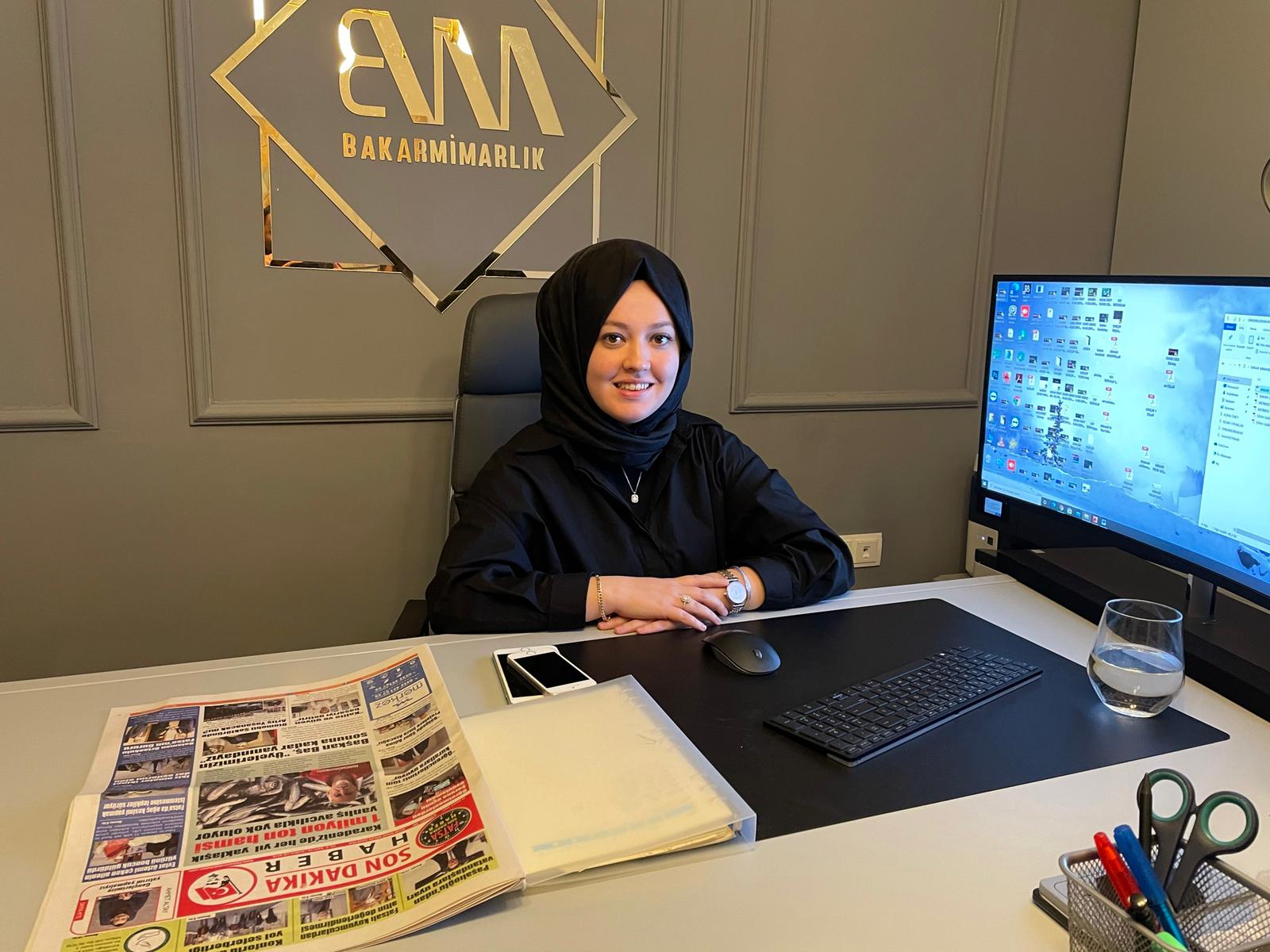 Bakar Mimarlık sahibi Mimar Sinem Bakar, “Hayallerinize değer katmaya geliyoruz”