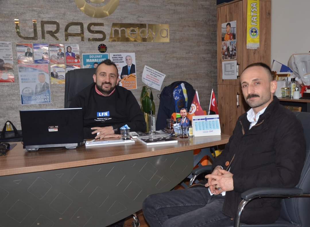 Zafer Partisi Fatsa Belediye Başkan Adayı Cem Aslantaş’tan Gazetemize Ziyaret