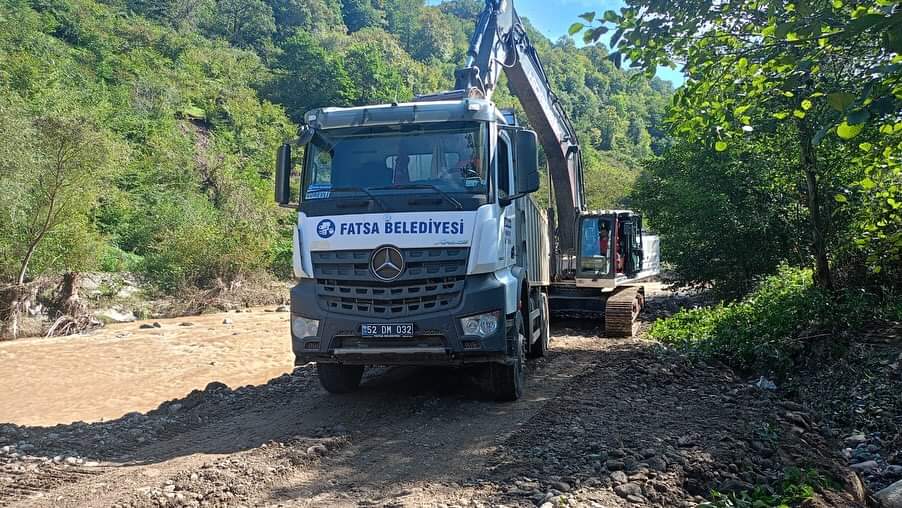 TRABZON’DAKİ SEL FELAKETİNE FATSA’DAN DAYANIŞMA ELİ