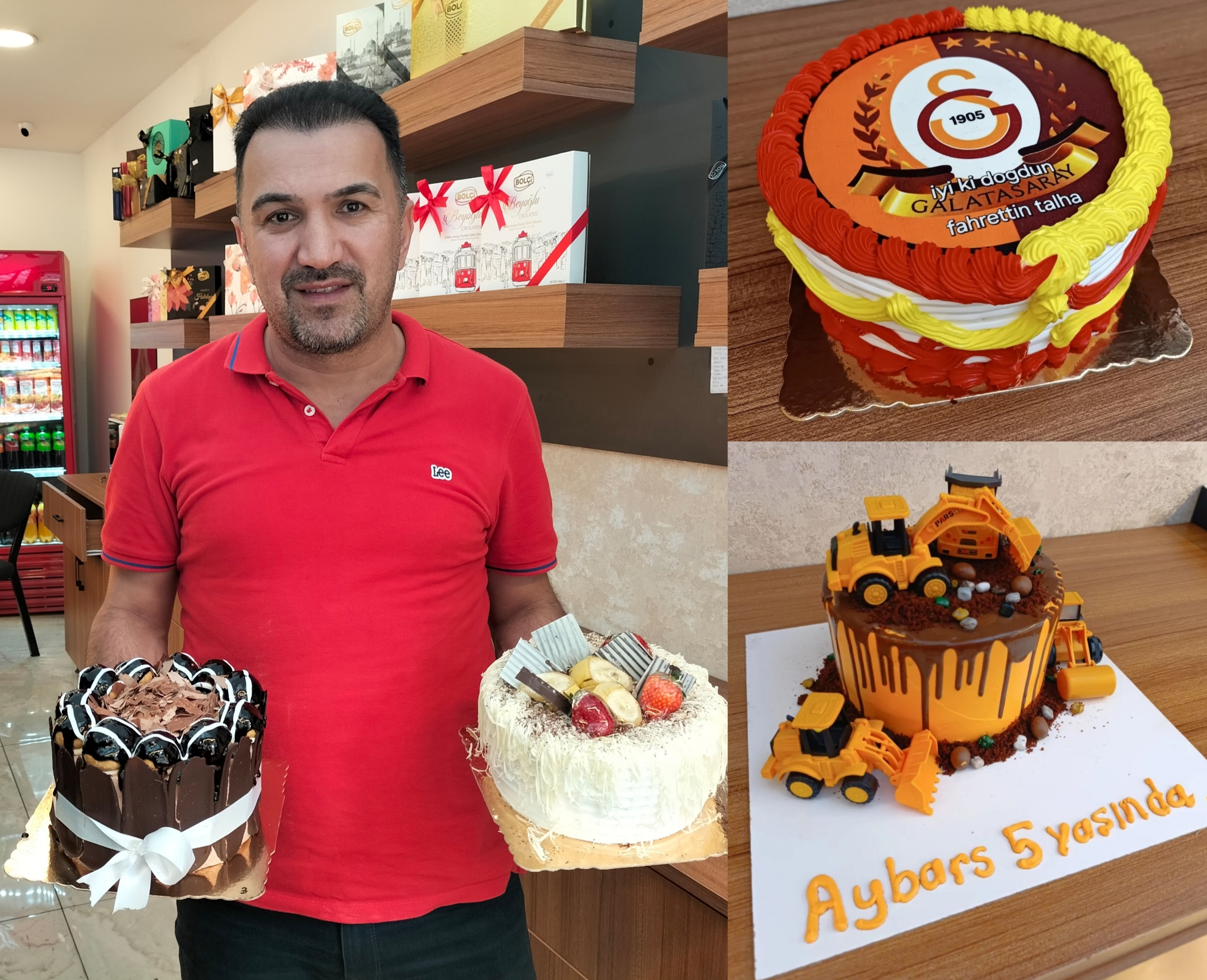 Figürlü Yaş Pastaları İle Damakları Tatlandırıyor