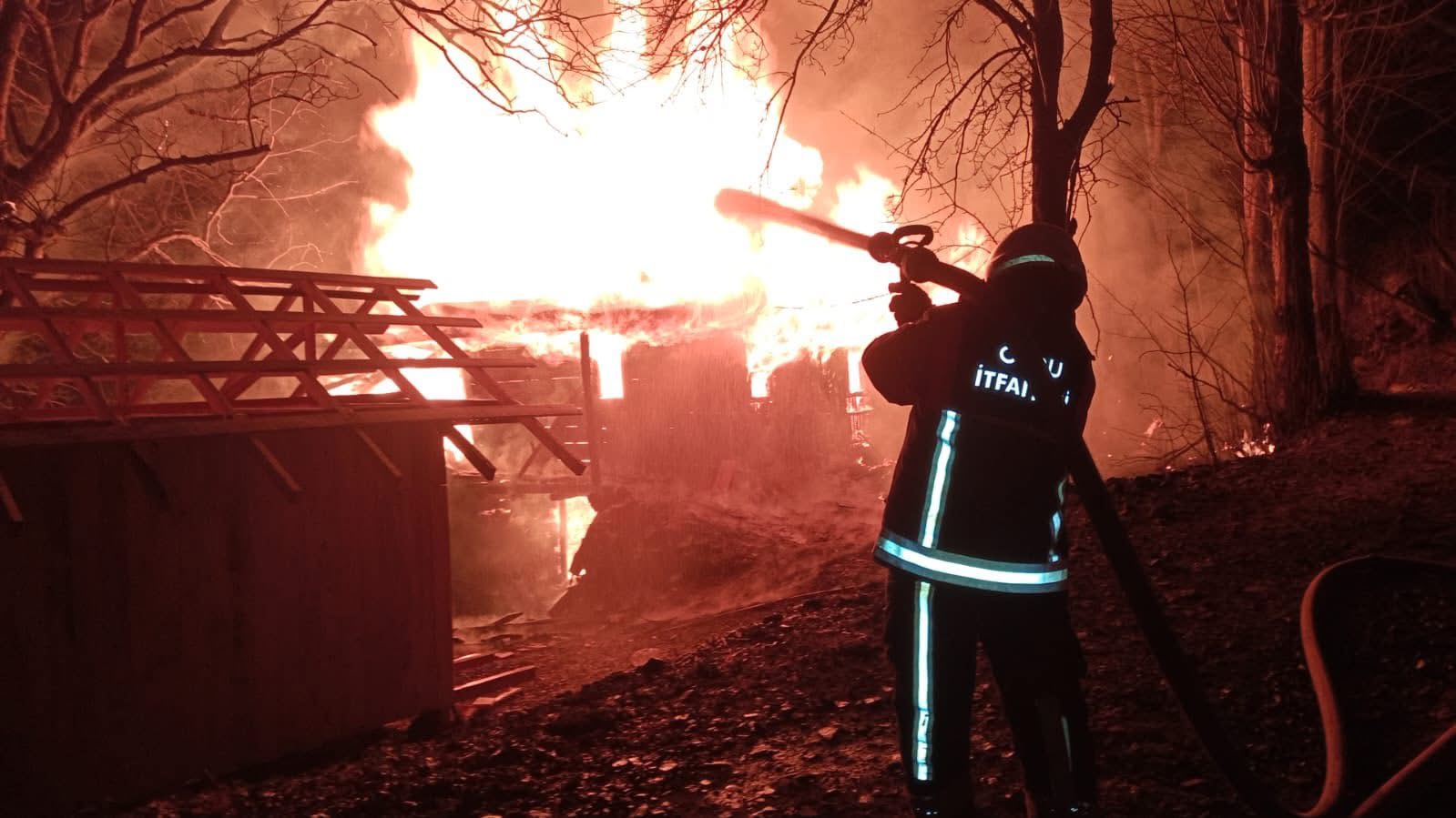 ORDU İTFAİYESİ 2025’TE BOŞ DURMADI