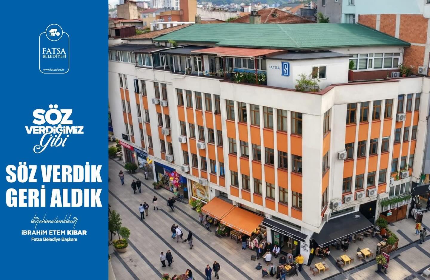 Fatsa Eski Belediye Binası Yeniden Belediyenin Oldu