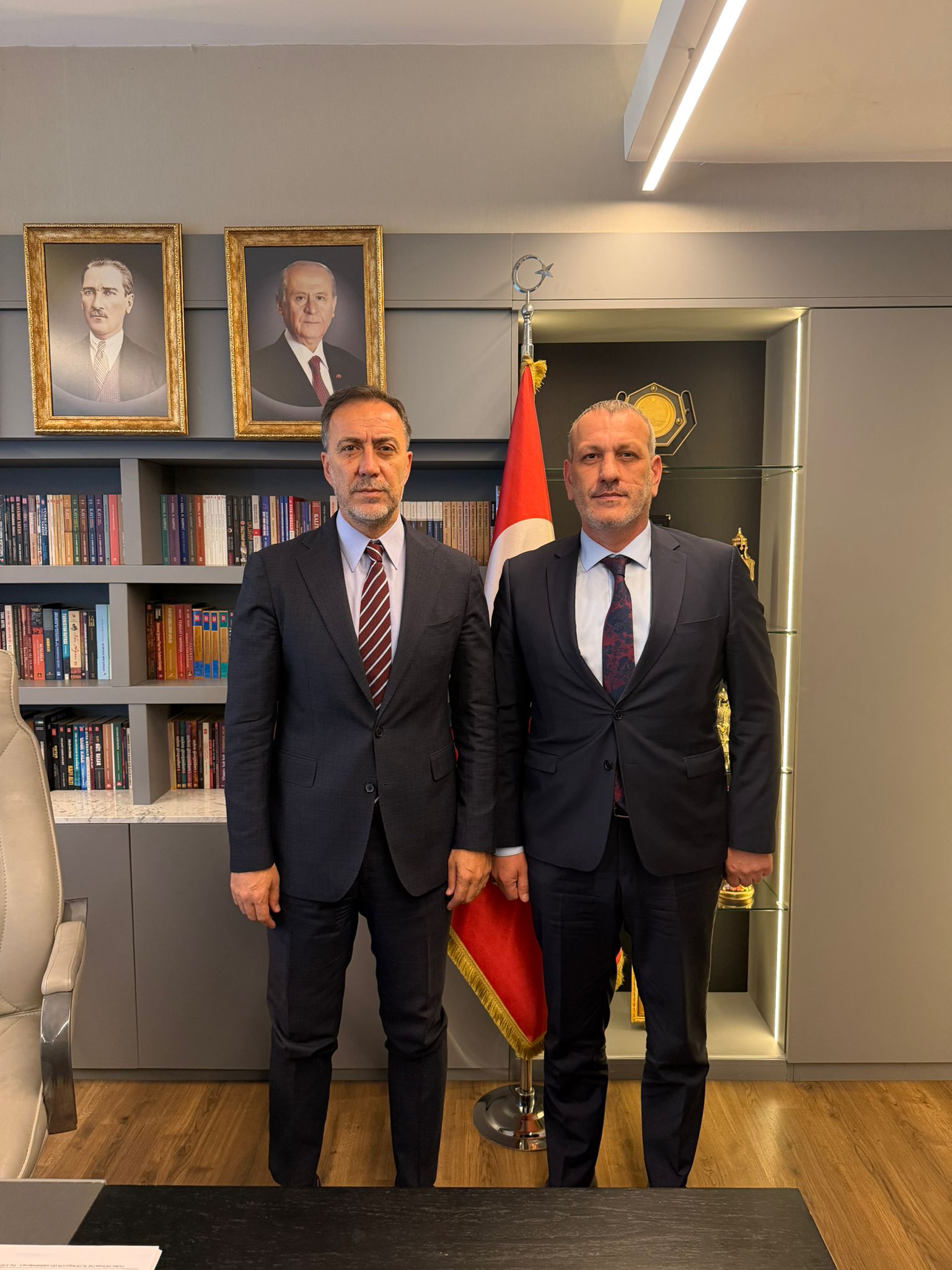 HEMŞERİMİZ MUHARREM KIR, MHP PENDİK İLÇE BAŞKANLIĞINA ATANDI