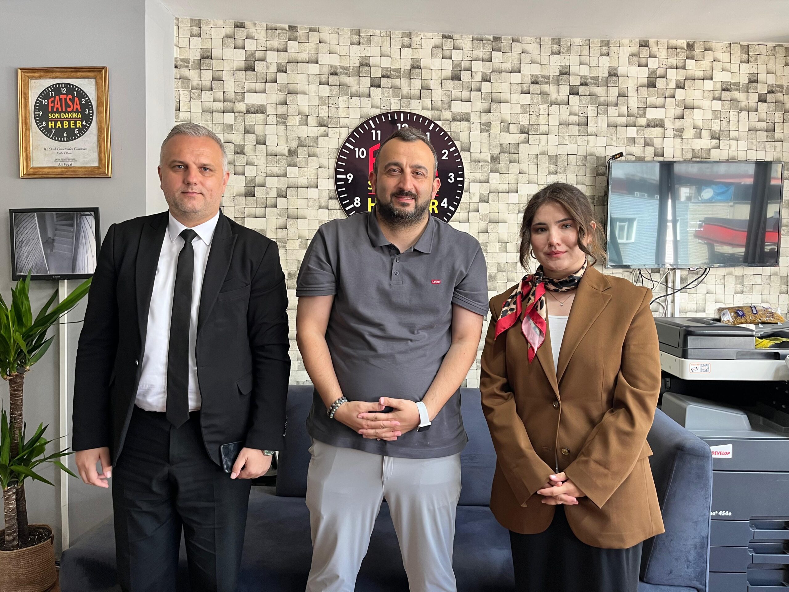ZFK Bahçeşehir Hastanesi Yöneticilerinden Fatsa Son Dakika Haber’e Ziyaret
