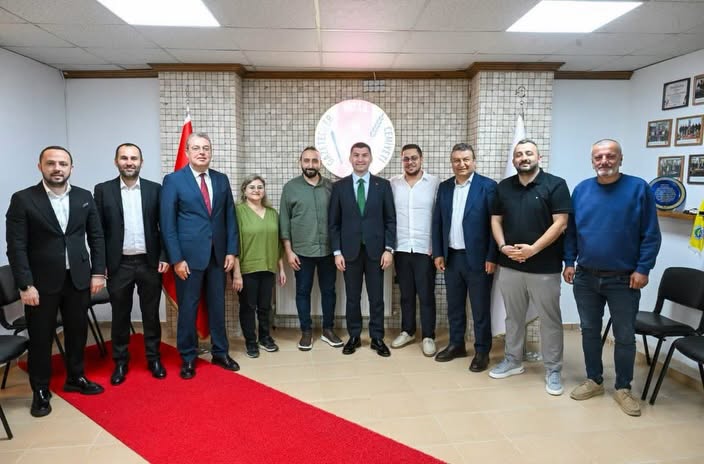 BAŞKAN ULAŞ TEPE’DEN FATSA GAZETECİLER CEMİYETİ’NE ZİYARET