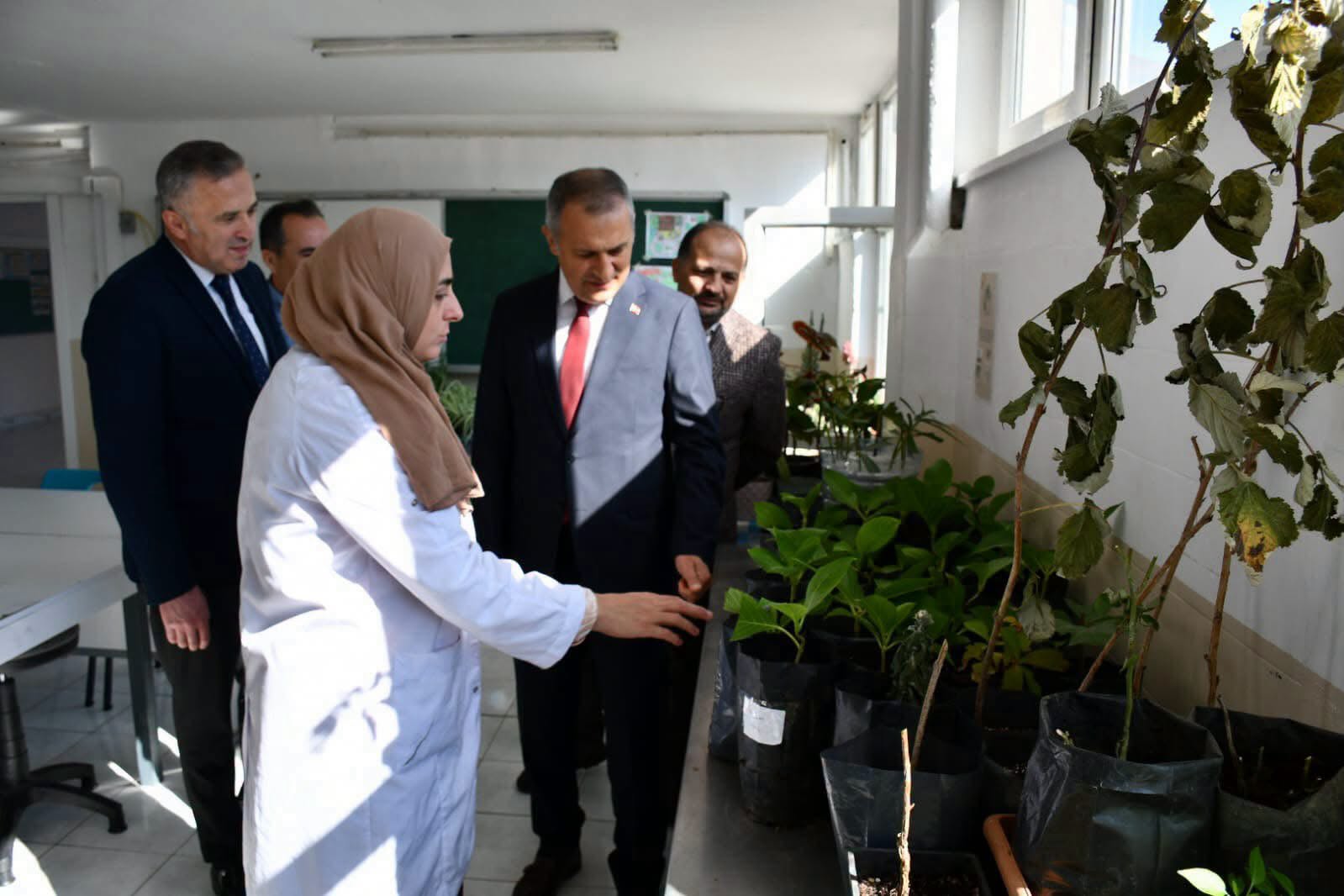 FATSA’DA TARIM LİSESİNDE EĞİTİM ÇALIŞMALARI DEĞERLENDİRİLDİ